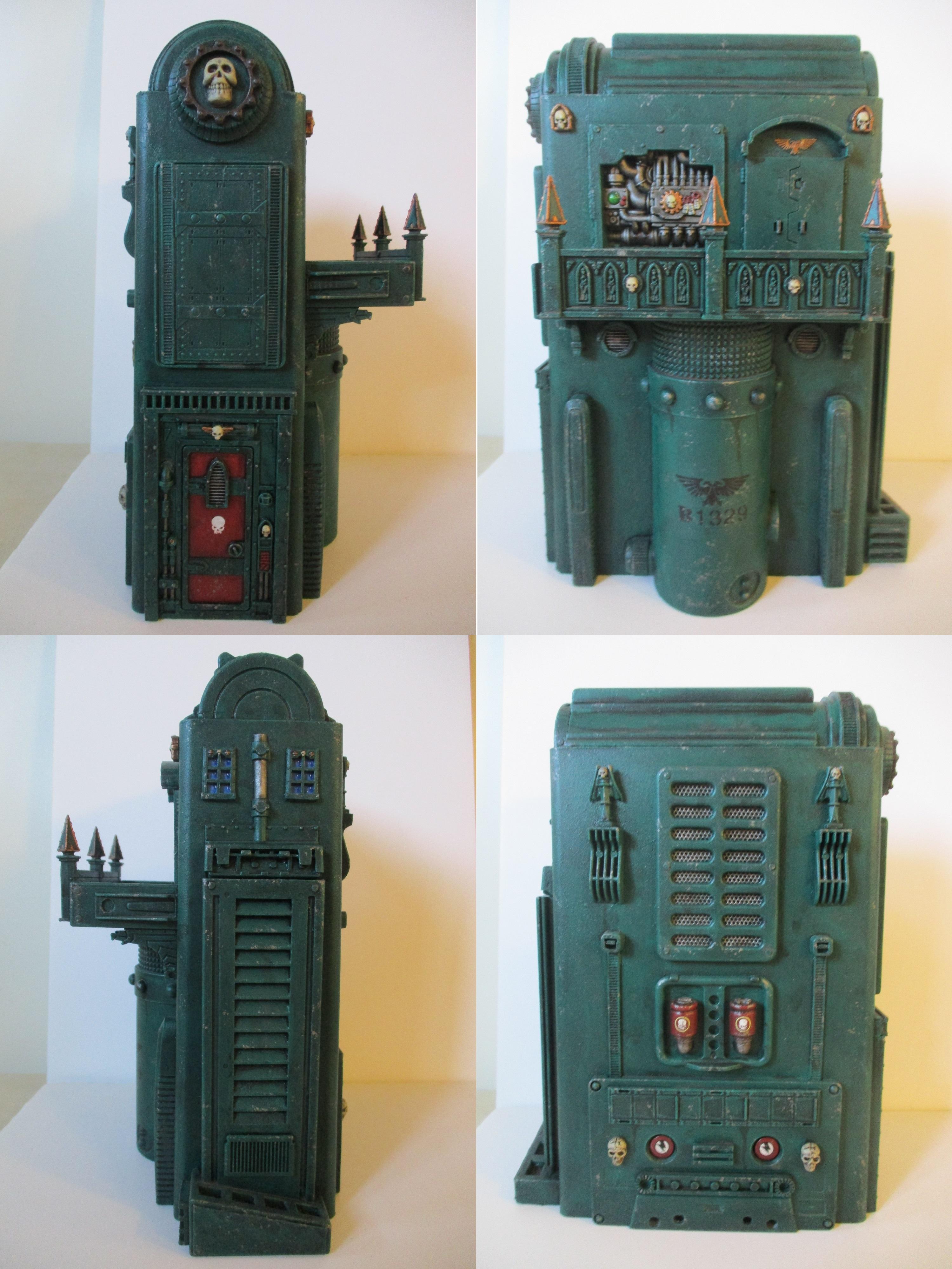 Scifi Terrain Urban Warhammer 40 000 Powerhouse Gallery DakkaDakka